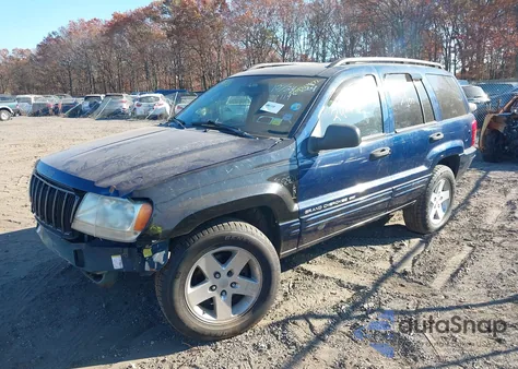 2002 Jeep Grand Cherokee Laredo из США, поврежденный, VIN 1J4GW48S62C270470